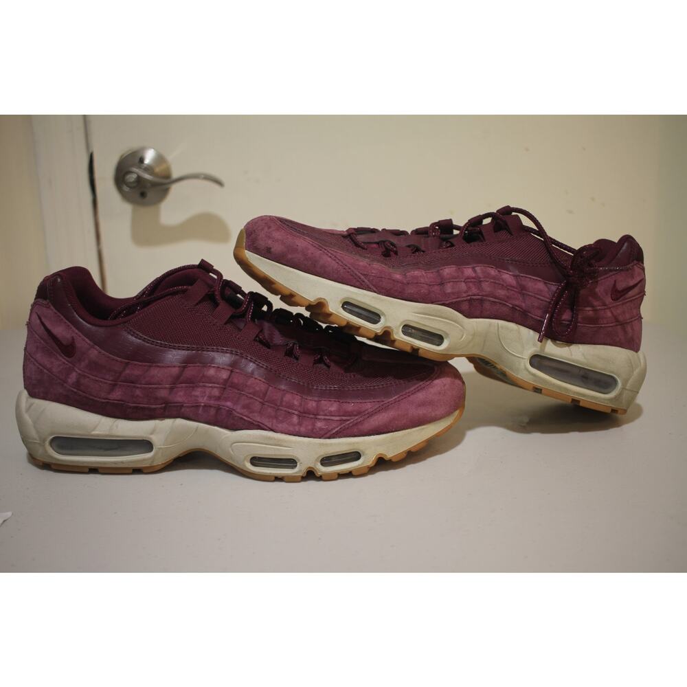 Nike Air Max 95 Bordeaux Team Red AJ2018-600 Men's Size 12.5 Running Shoes